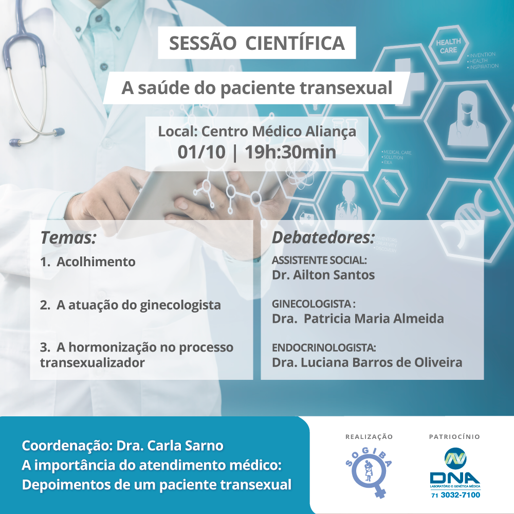 Imagem Sessão Cientifica - A saúde do paciente transexual